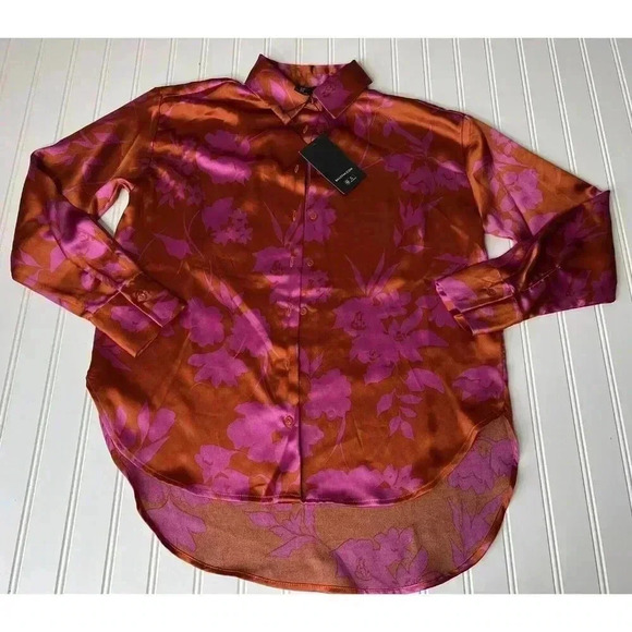 Bailey 44 Button Up Front Blouse Top Shirt Small Women NEW 325 - Picture 1 of 4